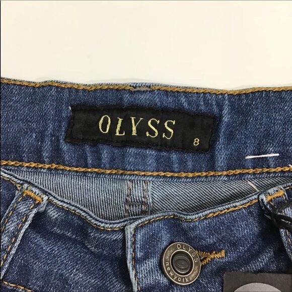 OLYSS New York High Rise Pearl Embellished Jeans - Picture 5 of 5